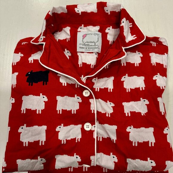 Warm & Wonderful / Rowing Blazers  Princess Di Sheep Pajamas Set - Picture 1 of 7